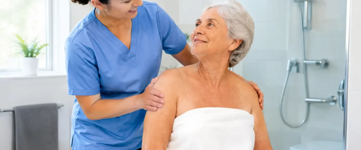 Safe In Home Bathing Assistance for Seniors
