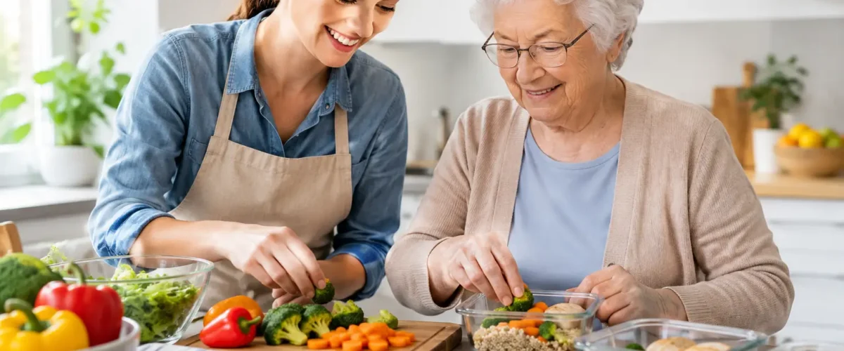 Meal Preparation for Elderly Adults at Home
