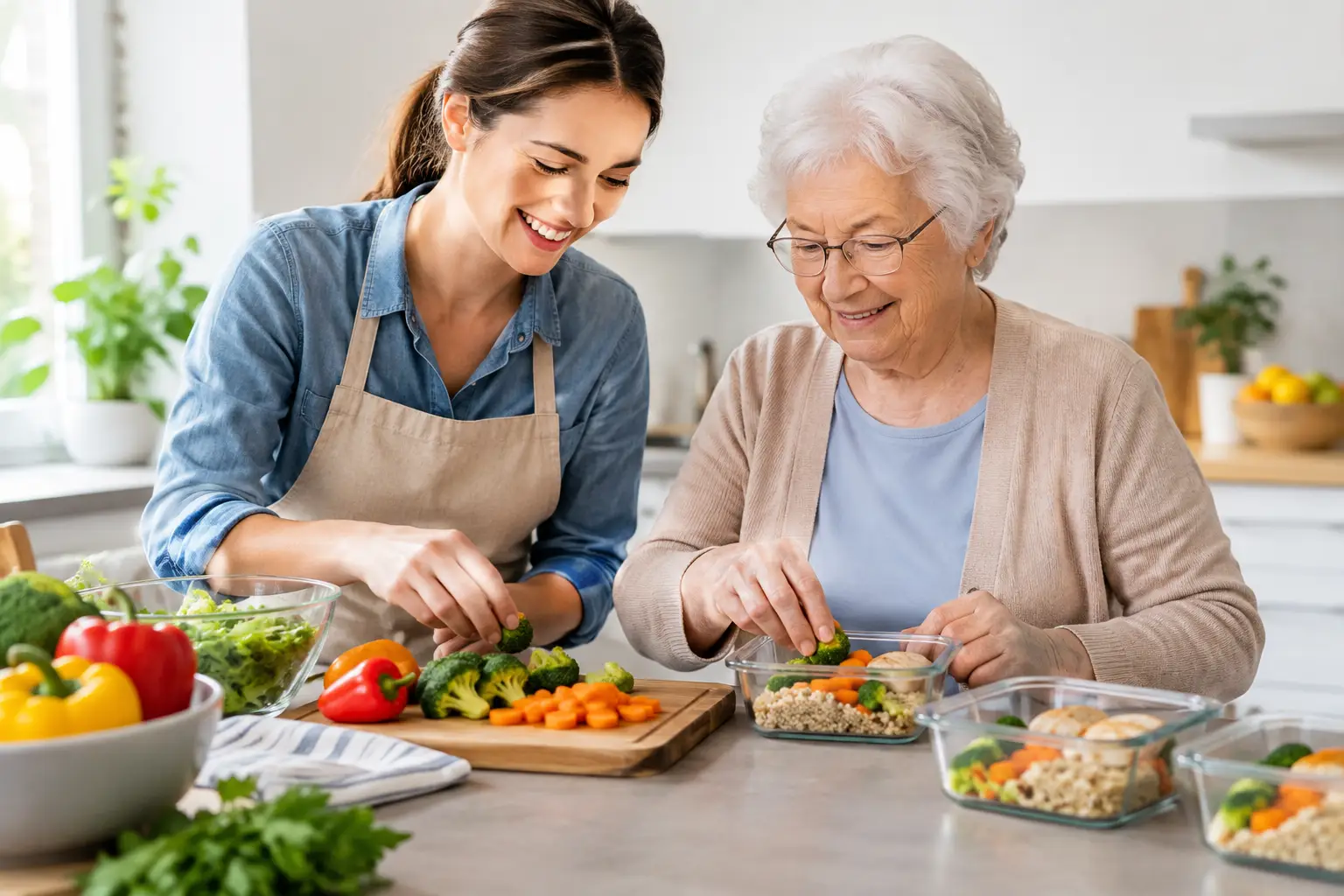 Meal Preparation for Elderly Adults at Home